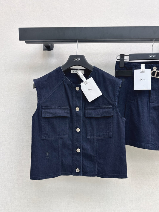CD 25ss denim vest