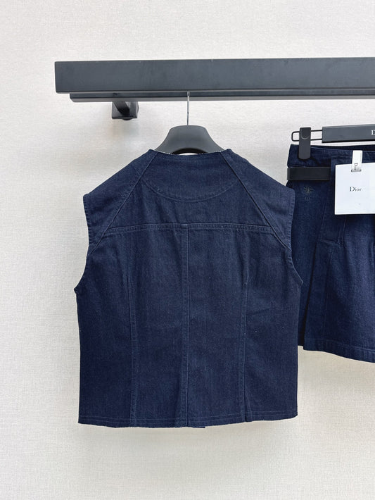 CD 25ss denim vest