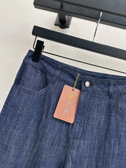 Loro 25SS lace jeans