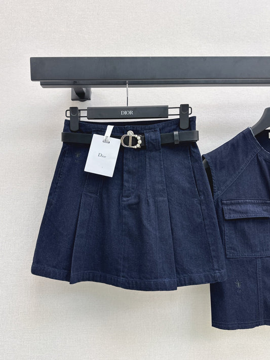 CD 25ss denim skirt