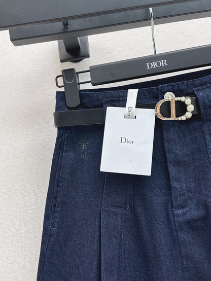 CD 25ss denim skirt