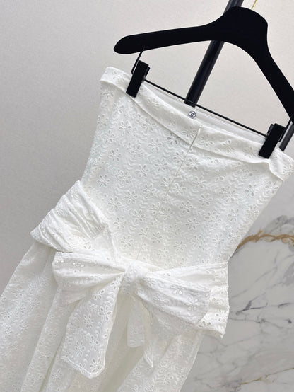 Chan 25ss embroidered dress