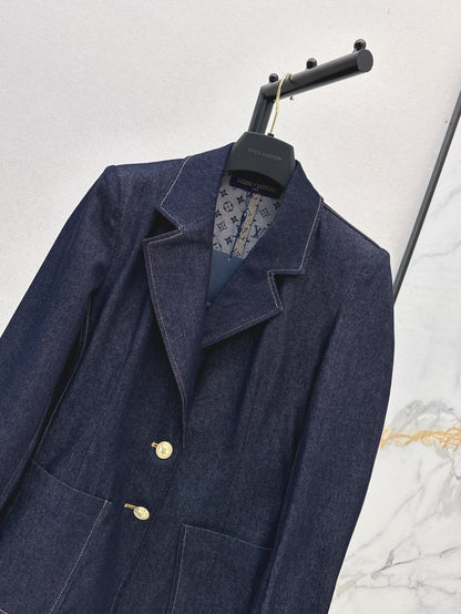 Louis 25ss denim blazer