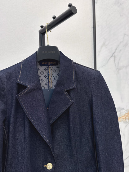Louis 25ss denim blazer