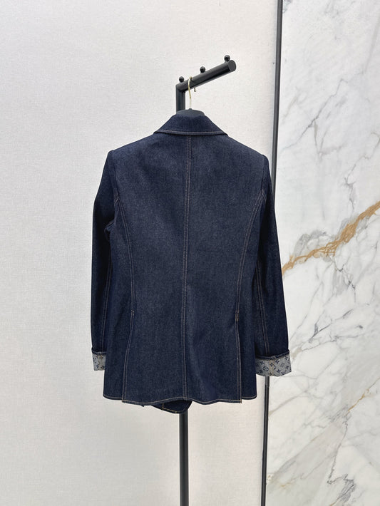 Louis 25ss denim blazer