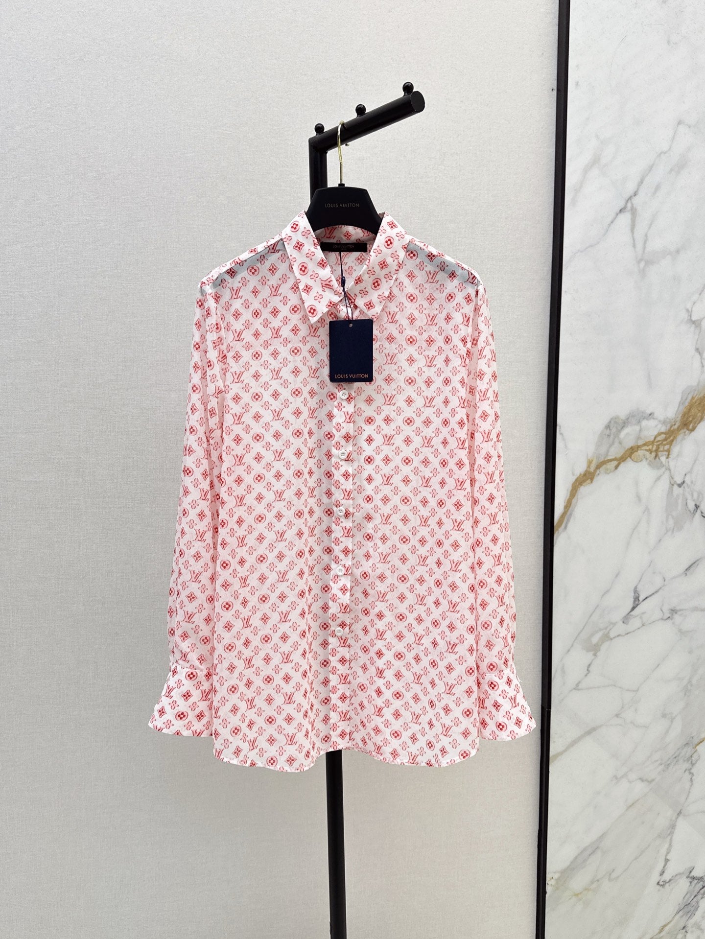 Louis 25ss print shirt