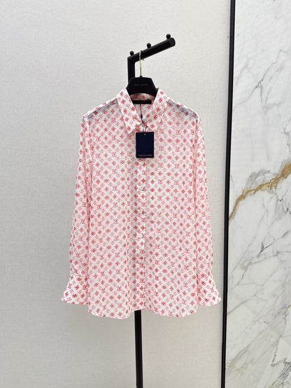Louis 25ss print shirt