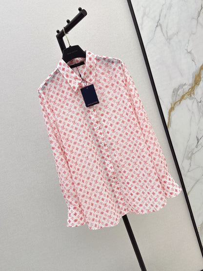 Louis 25ss print shirt