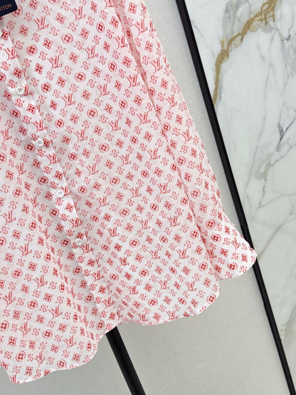 Louis 25ss print shirt