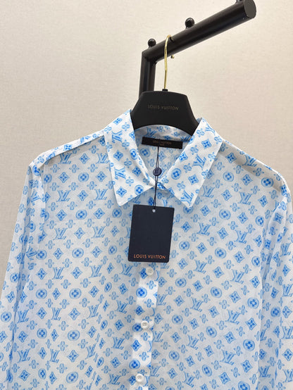 Louis 25ss print shirt