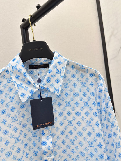 Louis 25ss print shirt