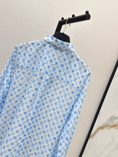 Louis 25ss print shirt