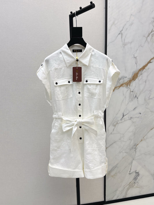 Loro 25ss cargo jumpsuit