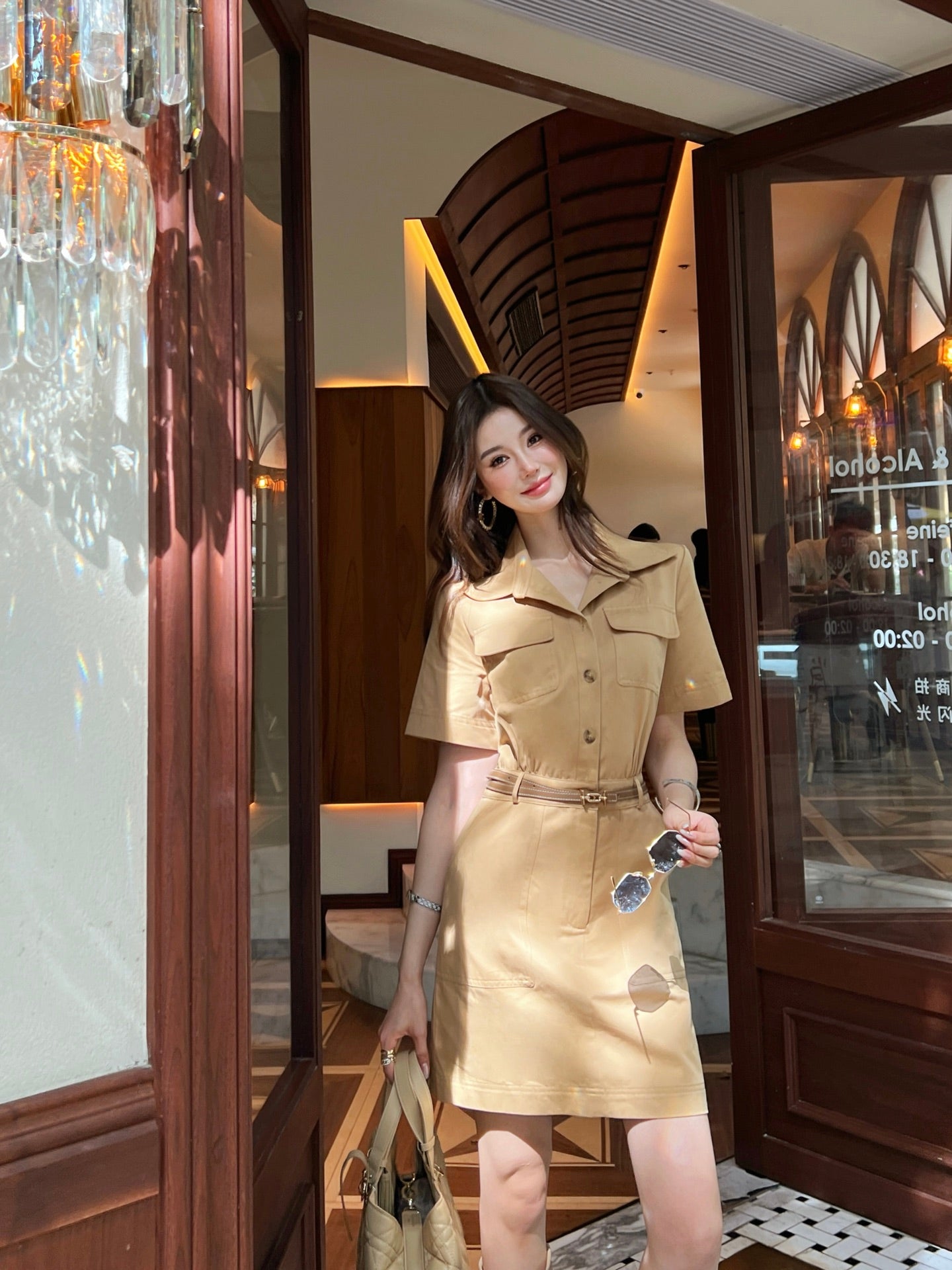 Herm 25ss cargo dress