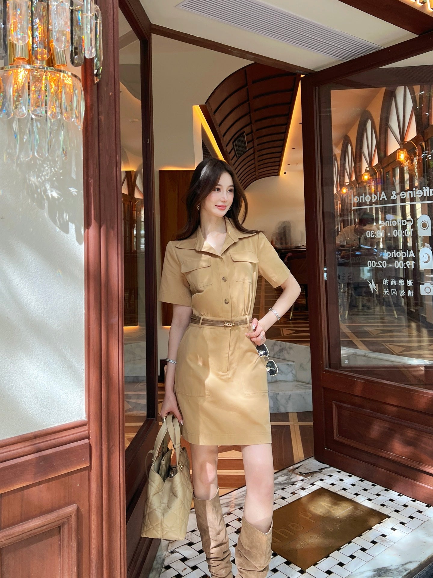 Herm 25ss cargo dress