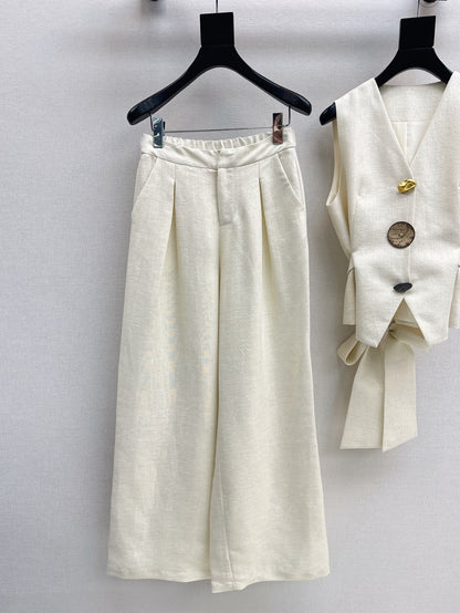 Loro 25ss vest pants set
