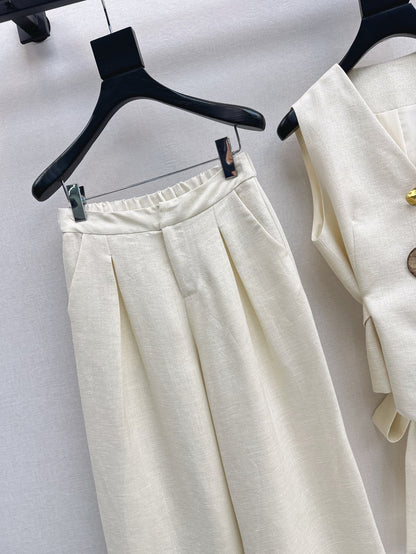 Loro 25ss vest pants set