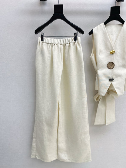 Loro 25ss vest pants set