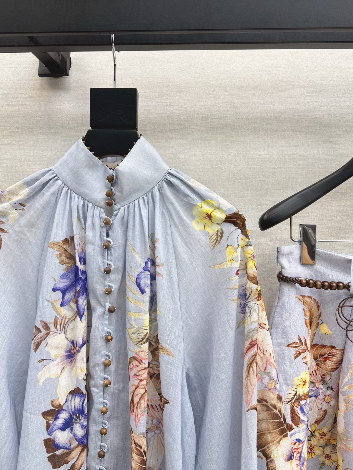 Zimm 25ss Linen shirt