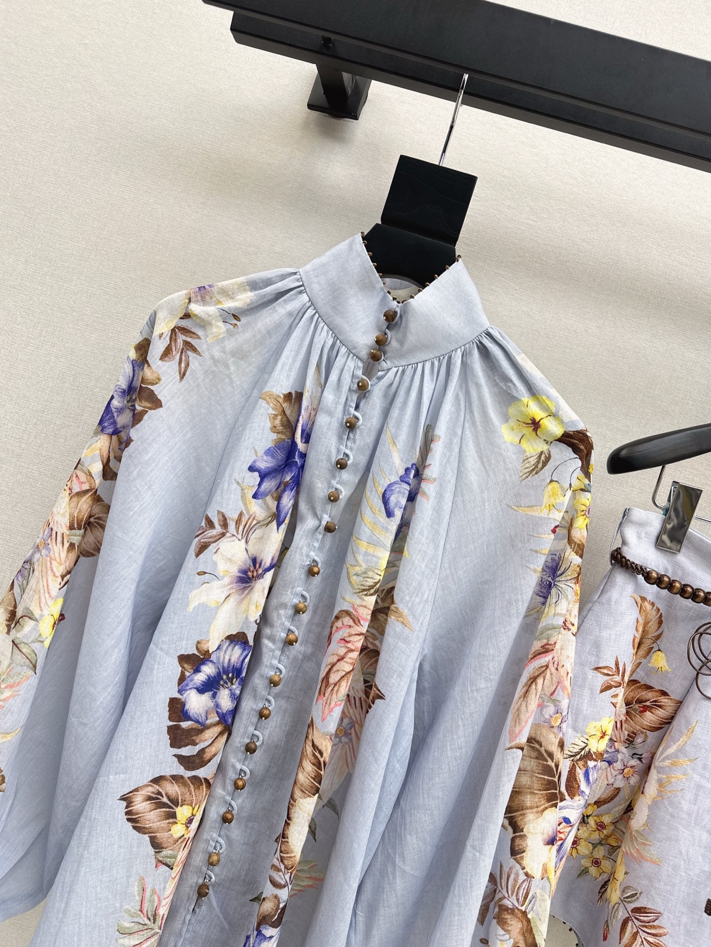 Zimm 25ss Linen shirt