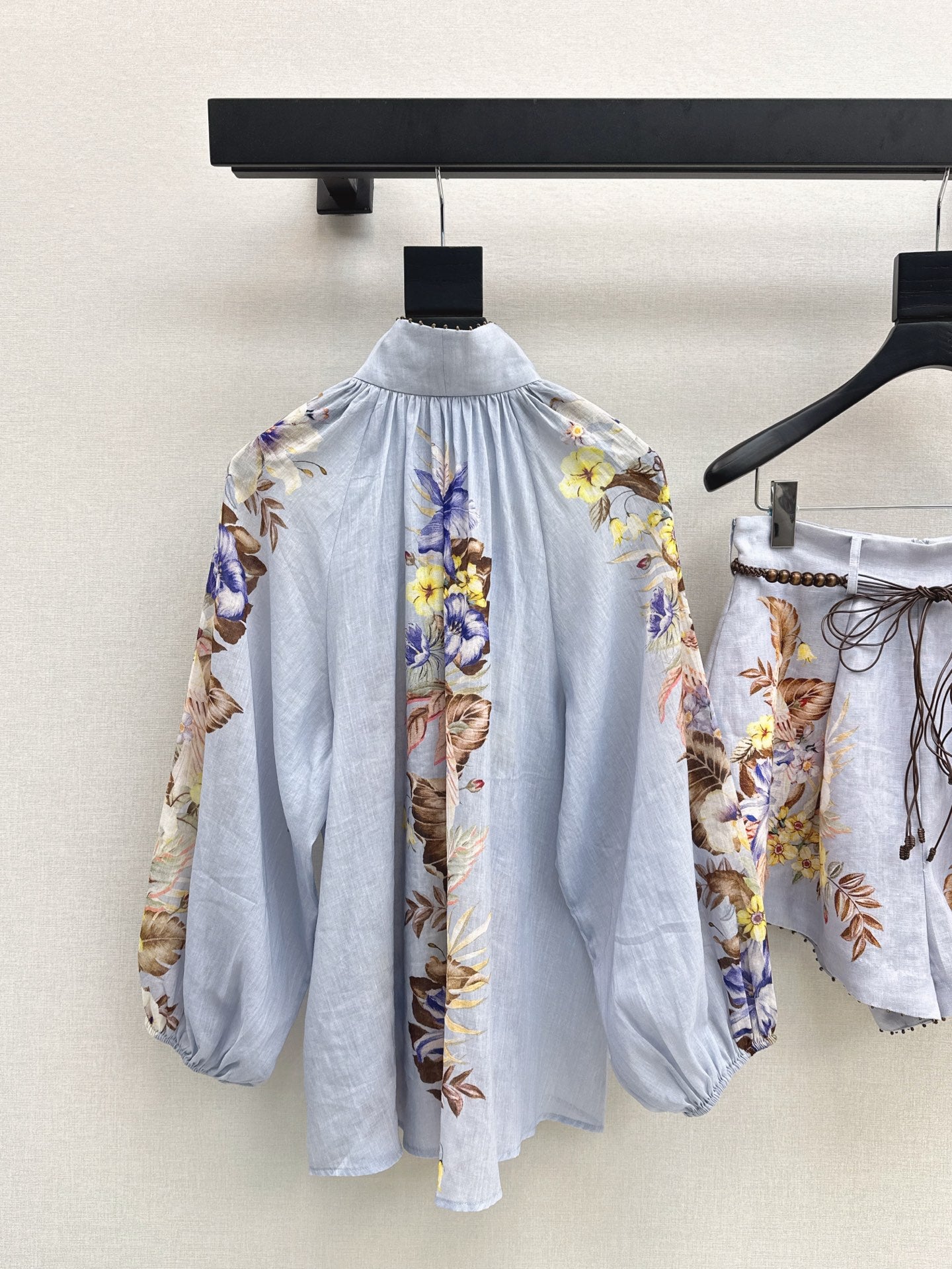 Zimm 25ss Linen shirt