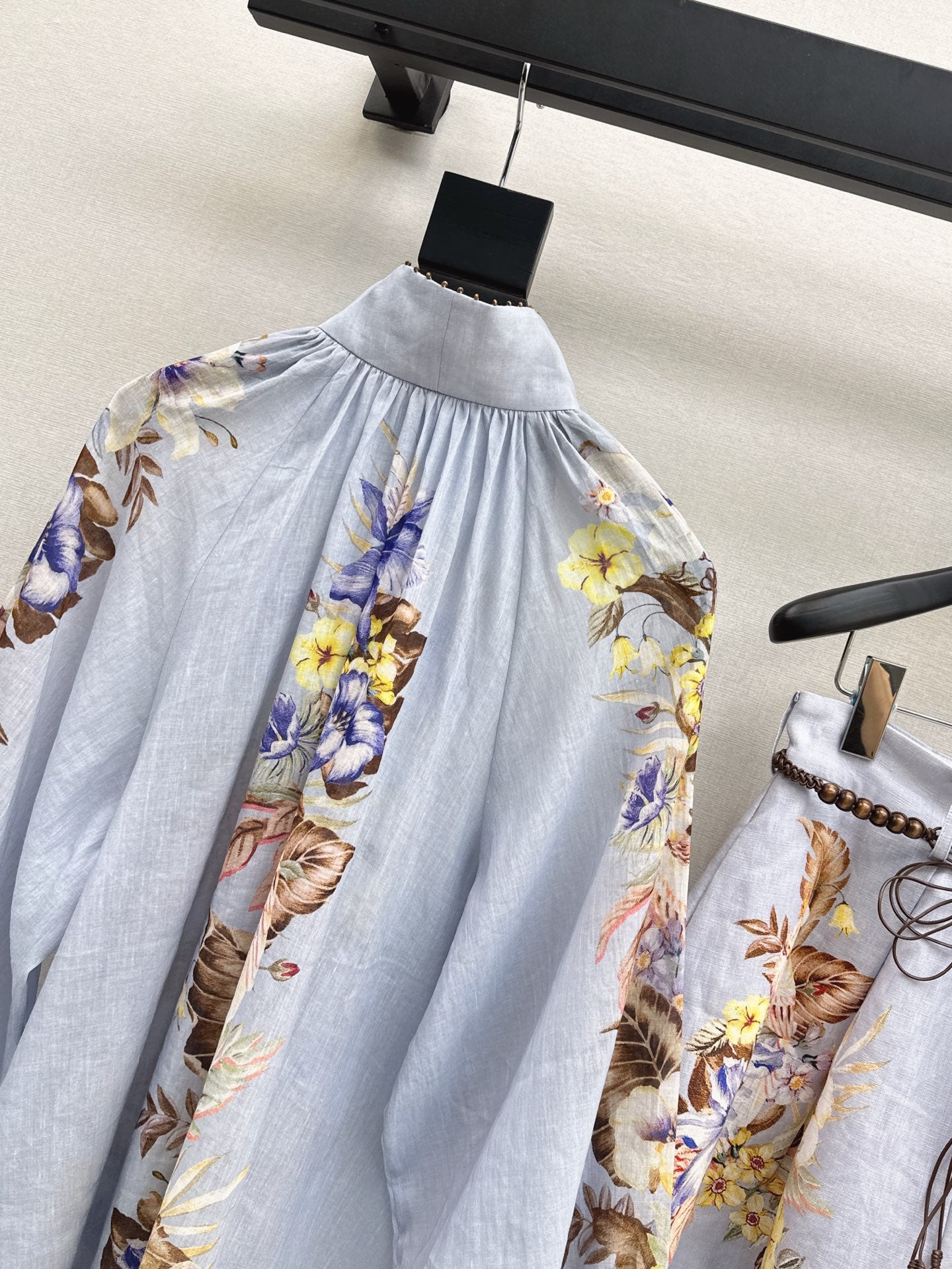 Zimm 25ss Linen shirt