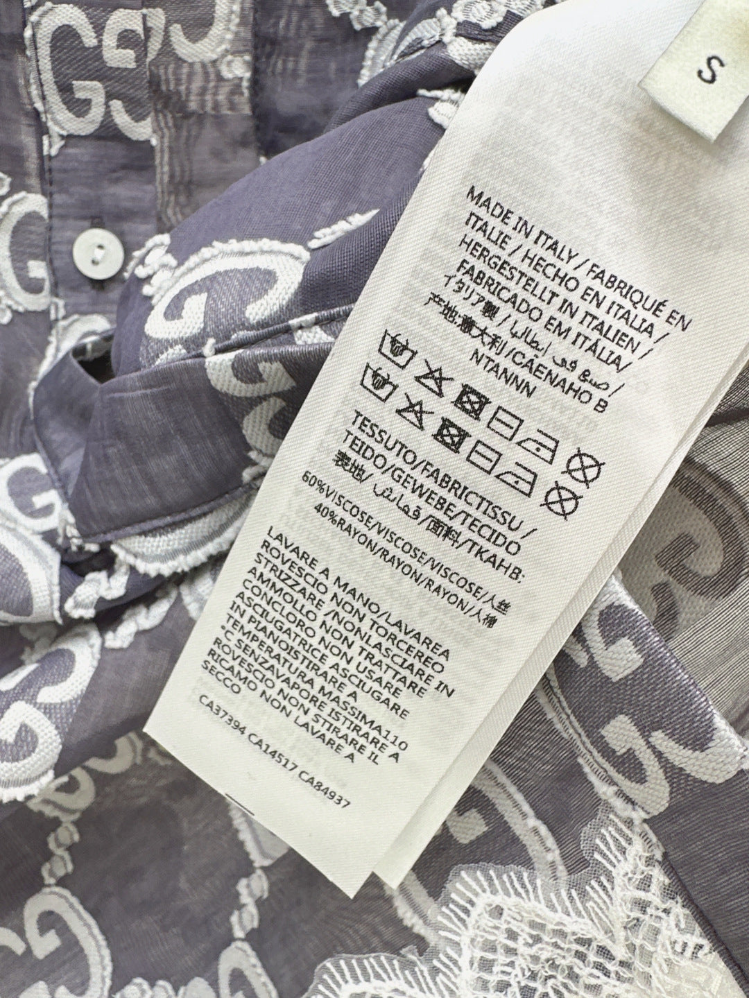 Gu 25ss jacquard lace vest