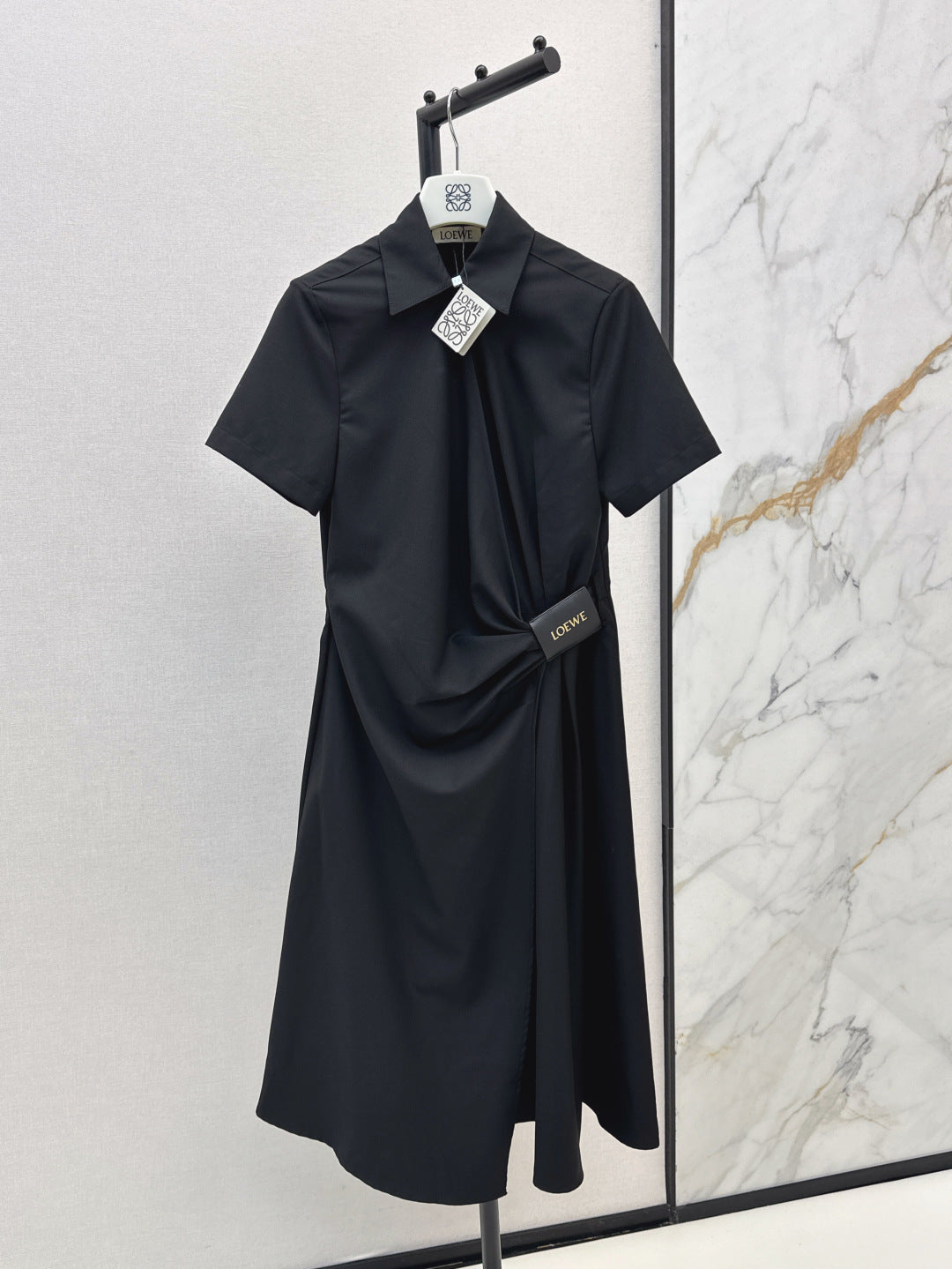 Loe 25ss pleated dress