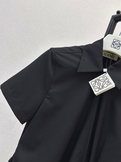 Loe 25ss pleated dress