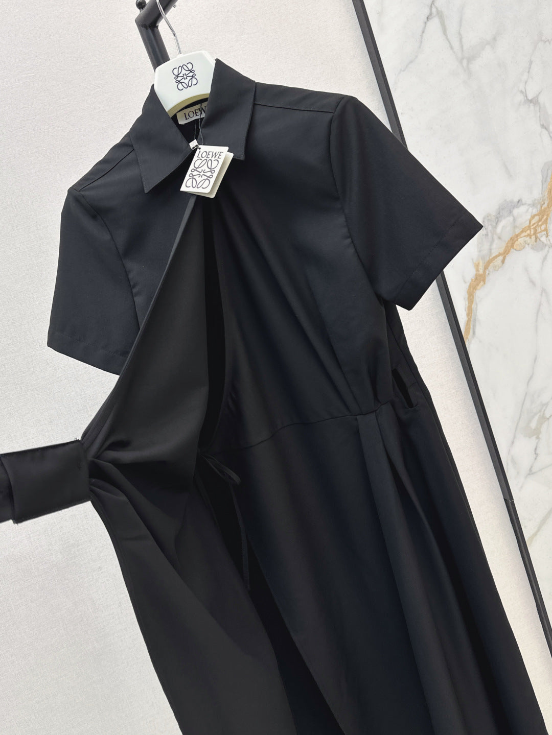 Loe 25ss pleated dress