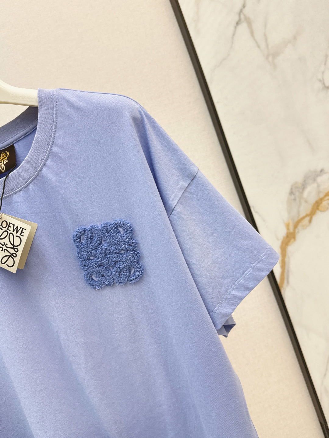 Loe 25ss embroidered t-shirt