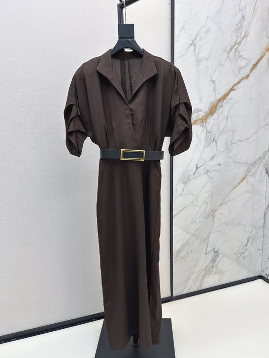 Loro 25ss shirt dress