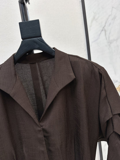 Loro 25ss shirt dress