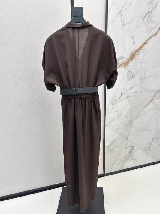 Loro 25ss shirt dress