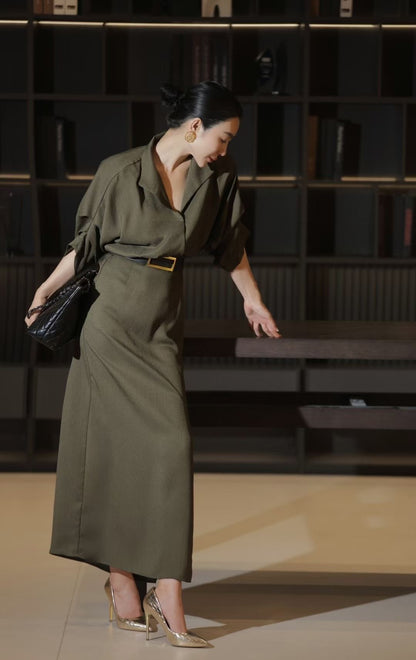 Loro 25ss old money style dress