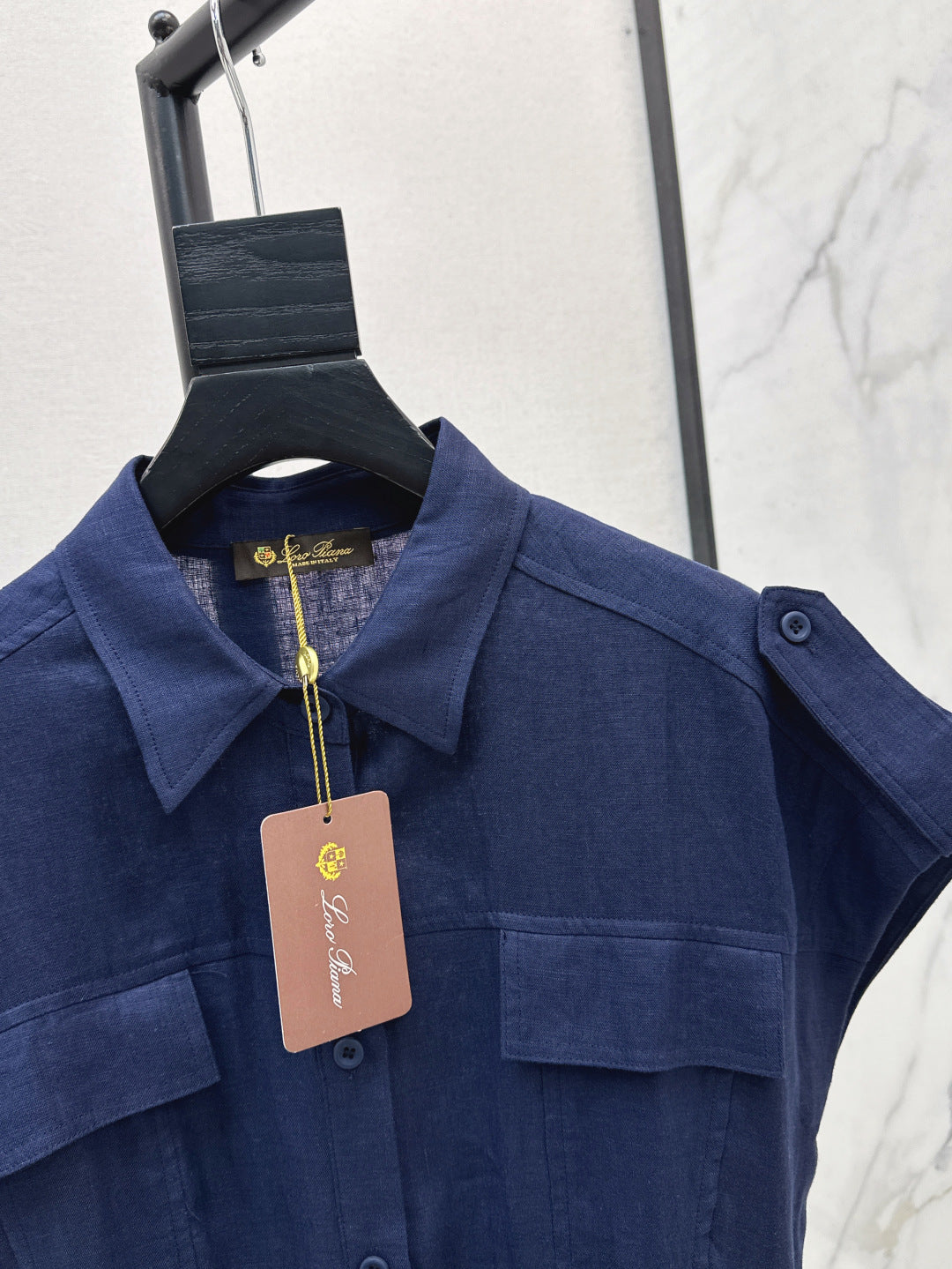 Loro 25ss Linen dress