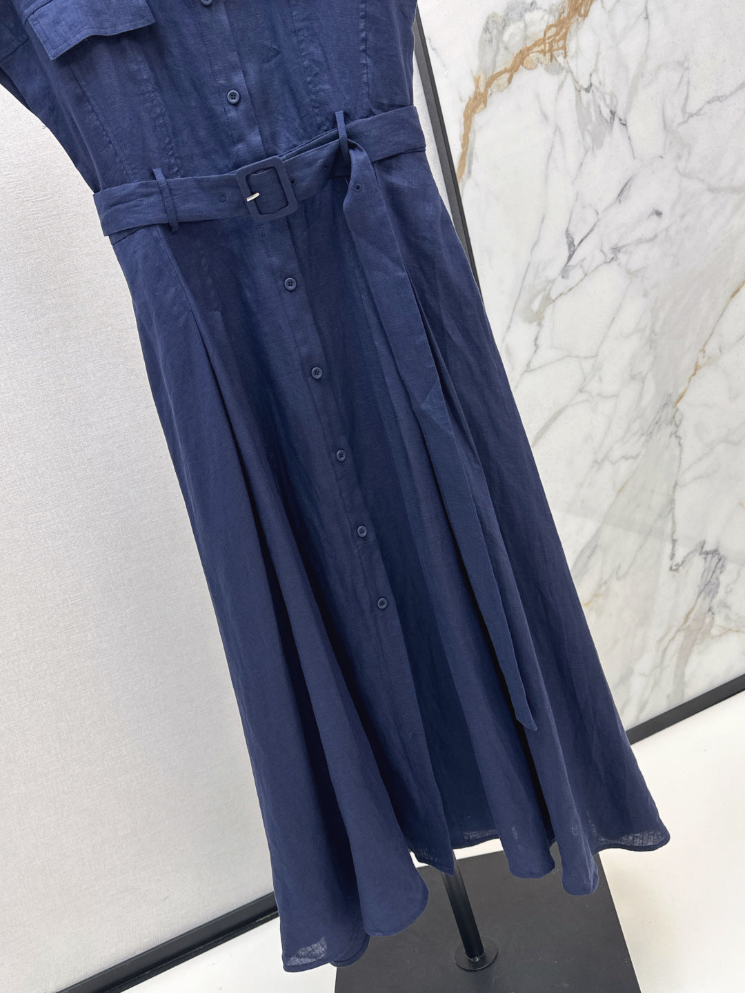 Loro 25ss Linen dress