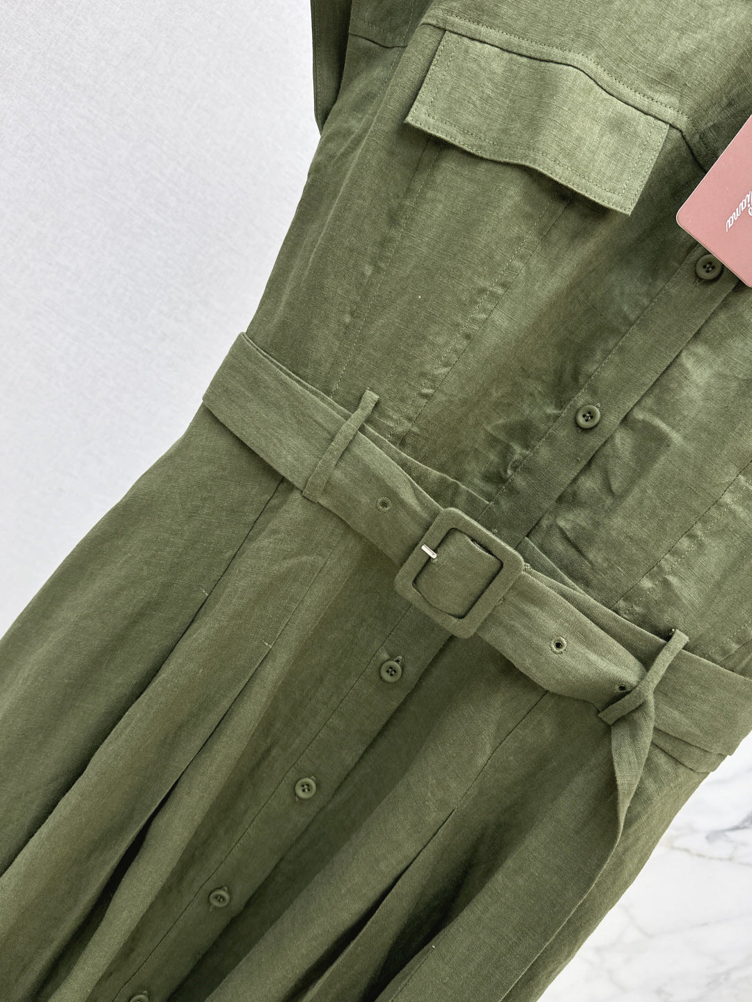 Loro 25ss Linen dress