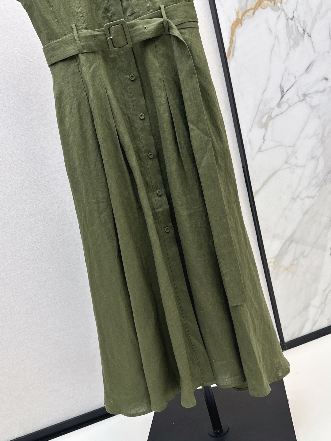 Loro 25ss Linen dress