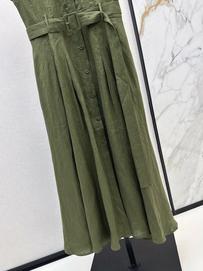 Loro 25ss Linen dress