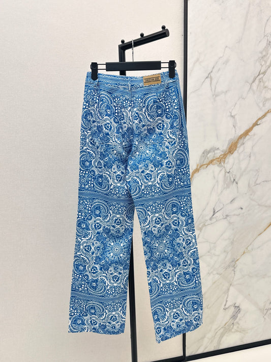 CD 25ss printed jeans