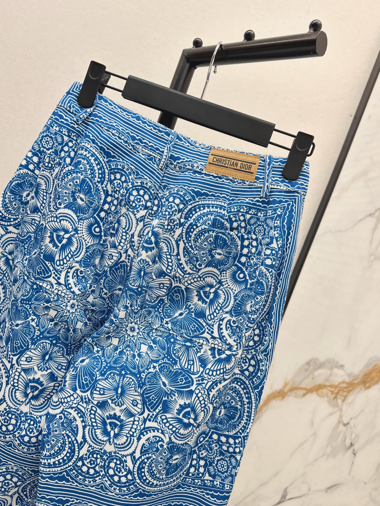 CD 25ss printed jeans