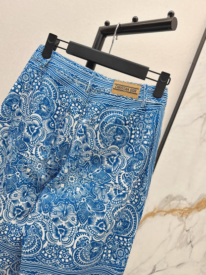 CD 25ss printed jeans