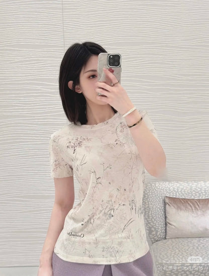 CD 25ss print t-shirt