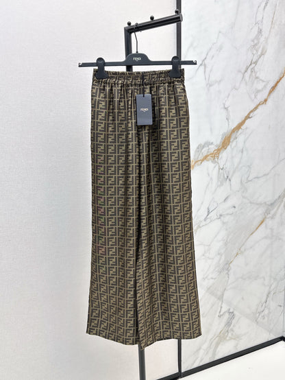 Fen 25ss silk pants