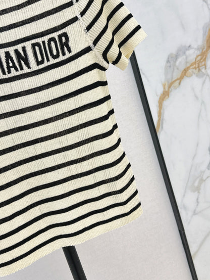 CD 25SS miss knit t-shirt