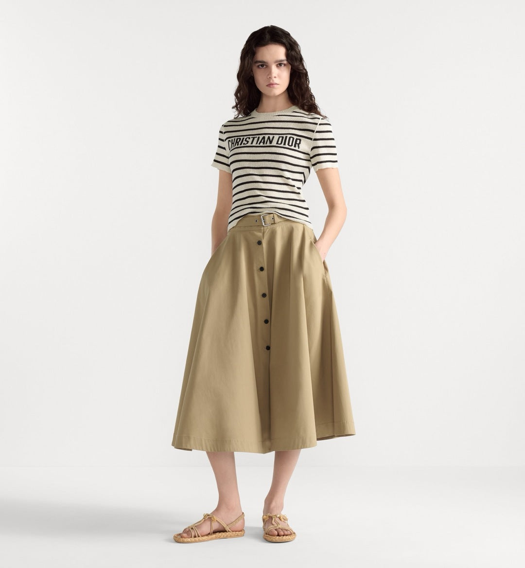 CD 25SS miss knit t-shirt