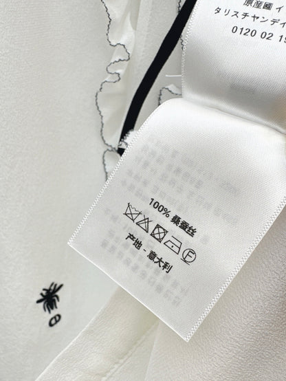 CD 25SS silk sleeveless shirt