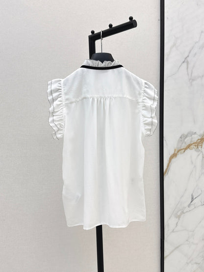CD 25SS silk sleeveless shirt