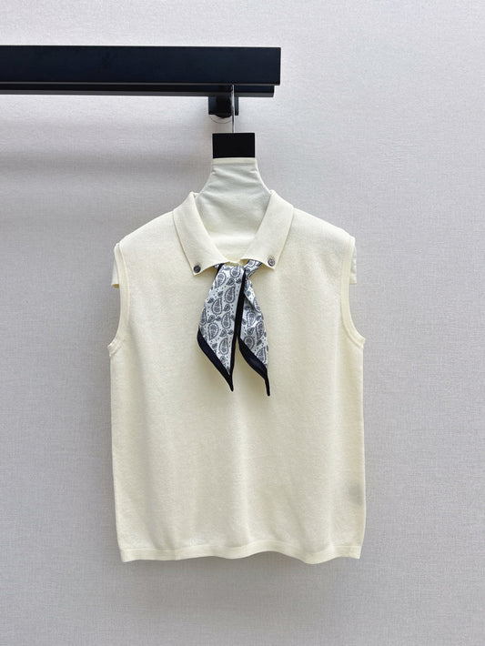 CD 25SS knit vest